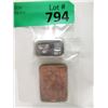Image 1 : 1 Copper & 1 Tin Bar Eagle and Swastika Bars