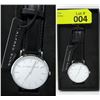 Image 1 : New in Box Alfred Sung Designer Silver Tone Watch