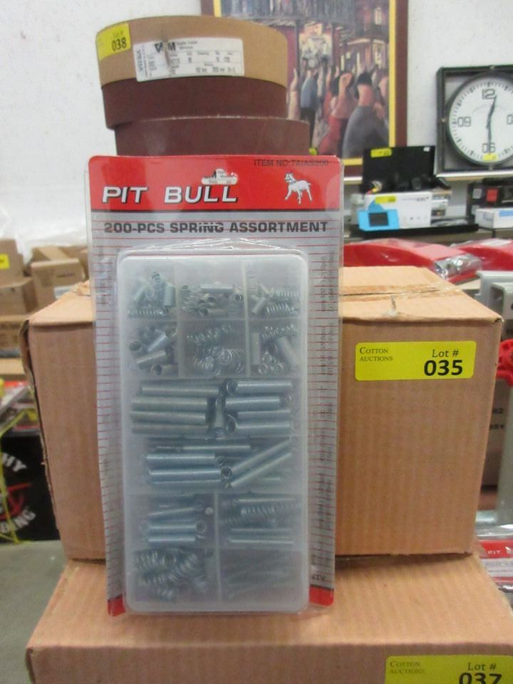 Case of Five 200 Piece Spring Assortment Sets