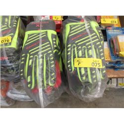 10 Pairs of Rawktech Gloves - Size XL