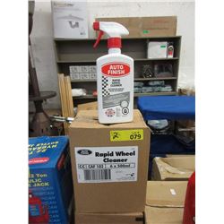 2 Cases of Six 500 ml Rapid Wheel Cleaner