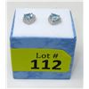 Image 2 : New 2.25 CT Blue Topaz & Diamond Earrings