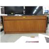 Image 1 : Mid Century Teak Sideboard - 17" x 65" x 28" Tall