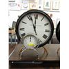 Image 1 : 2 New Free Standing Metal Clocks