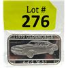 Image 1 : Vintage 1 Oz. Oldsmobile Motif .999 Silver Bar