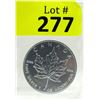 Image 1 : 1 Oz. 2005 Canada .9999 Silver Maple Leaf Coin