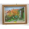 Image 1 : Joan Mont Signed Acrylic on Hardboard Painting