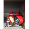 Image 1 : 4 New Industrial 4" Casters
