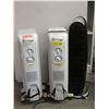 Image 1 : 2 Electric Radiator Style Heaters & 1 Fan