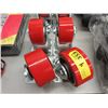Image 1 : 4 New Industrial 4" Casters