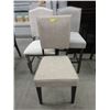 Image 1 : 3 Upholstered Chairs - 2 Dining & 1 Counter Height