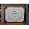 Image 1 : 10 New 11" x 14" Document Frames with Mats