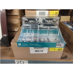 2 New 2 Piece Makeup Organizer Sets