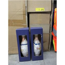 3 Cases of 24 New Stoppered Jars