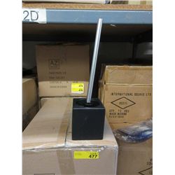 Case of New Toilet Brushes with Stands