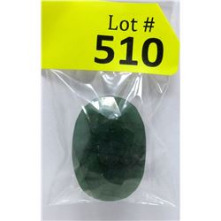 131 Carat Faceted Oval Emerald Gemstone