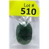 Image 1 : 131 Carat Faceted Oval Emerald Gemstone