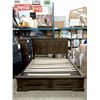 Image 1 : New King Size Complete Wood Bed Frame