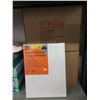Image 1 : 2 Cases of 6 New 12" x 16" Artist Canvases