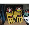 Image 1 : 12 Pairs of New Women's Welding Gloves - Size M