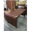 Image 1 : Teak Drop Side Patio Table