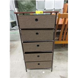 New 5 Drawer Organizer - 14" x 14" x 37" Tall