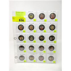 2004 NHL Canadian Legends Hockey Medallions