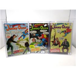 3 x 1960's "Superman's Pal" 12¢ & 15¢ DC Comics