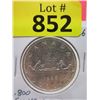 Image 1 : 1966 Canadian 80% Silver Dollar Voyageur Coin