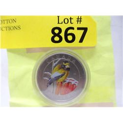 2012 Canadian Evening Grosbeak Oversized 25¢