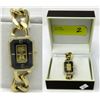 Image 1 : Ladies .999 Gold Bar Credit Suisse Watch