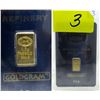 Image 1 : 1/2 Gram Turkish Mint .9999 Fine Gold Investor Bar