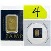 Image 1 : 1 Gram Pamp Suisse .9999 Fine Gold Investor Bar