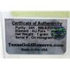 Image 3 : 1 Grain Texas Gold Reserve .9999 Fine Gold Bar