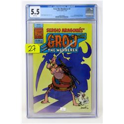 Graded 1982 "Groo the Wanderer #1" Pacific Comics