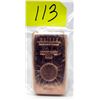 Image 1 : 10 Oz. Geiger Edelmetalle .9999 Copper Bar