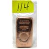 Image 1 : 10 Oz. Geiger Edelmetalle .9999 Copper Bar