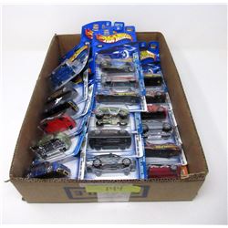 25 New Hot Wheels in Sealed Packages