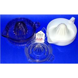 Vintage Glass Juicers