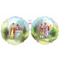 German Porcelain Plates