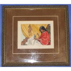 Native Am. Indian Painting