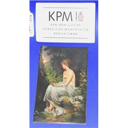KPM Nude Plaque