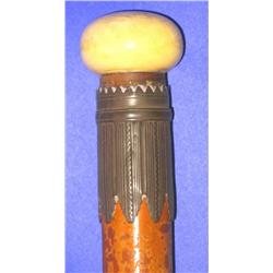 Antq Ivory Knob Cane