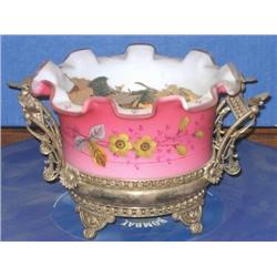 Pink Satin Brides Basket