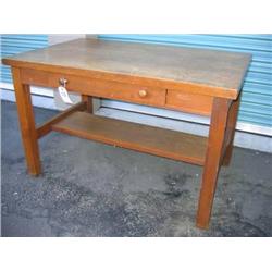 Arts Crafts Library Table