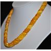 Image 3 : Antique Natural Butterscotch Egg Yolk Amber Necklace