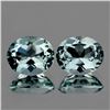 Image 1 : Natural Sky Blue Aquamarine Pair 8.61 Cts - FL