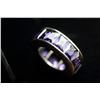 Image 4 : Stunning Amethyst Eternity Band 45.25 Carats