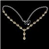 Image 1 : Natural Yellow Citrine 122.50 Carats Necklace