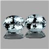 Image 1 : Natural Light Sky Blue Aquamarine Pair 10x8 MM - FL